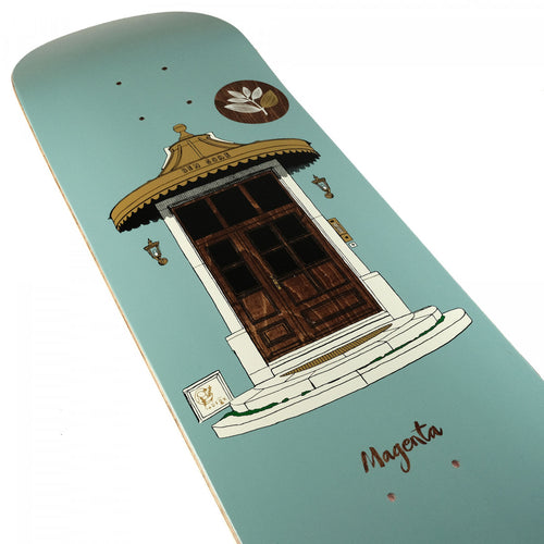 Magenta Ben & Glen Door Skateboard Deck | 8.4" - The Vines Supply Co