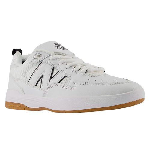 New Balance Numeric Tiago Lemos 808 Skate Shoes | White & Black - The Vines Supply Co