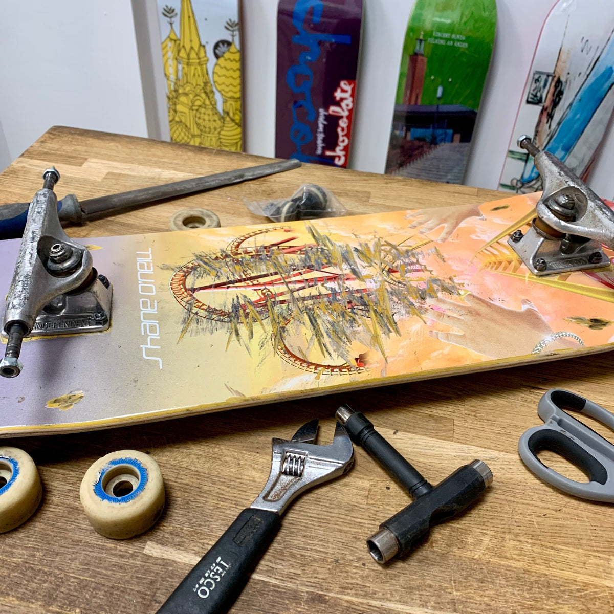 Skateboard Service Day at The Vines