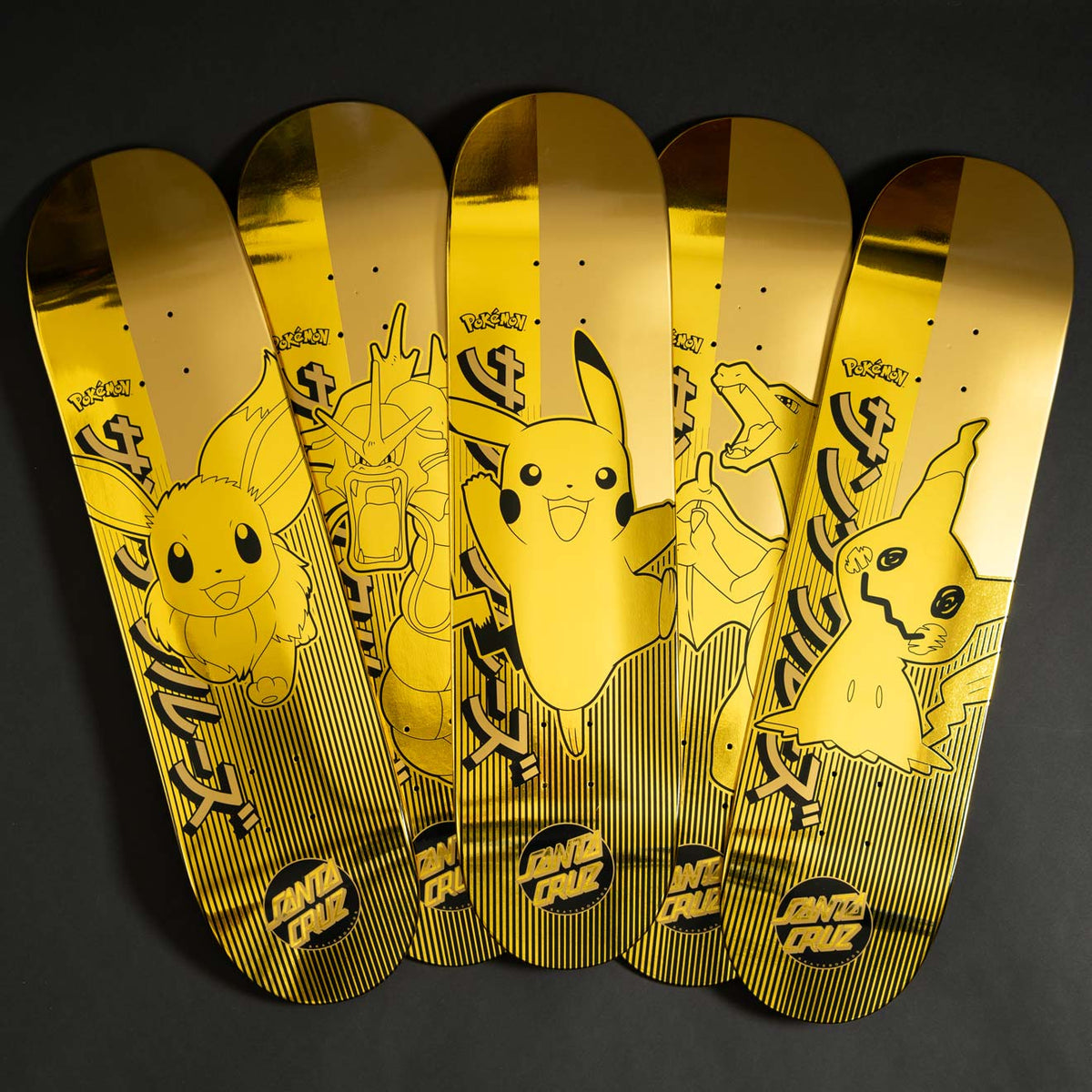 Santa Cruz Skateboards x Pokemon Limited Edition Collection
