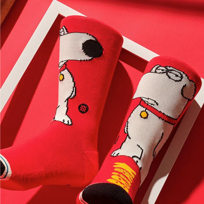 Stance Socks Brian Family Guy Red