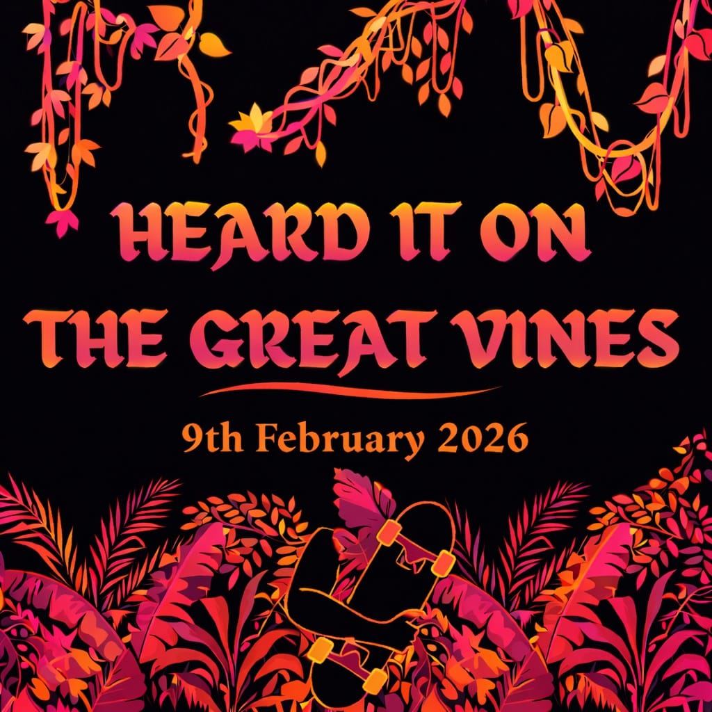 Heard It On The Great Vines - Skateboarding News - 09/02/26