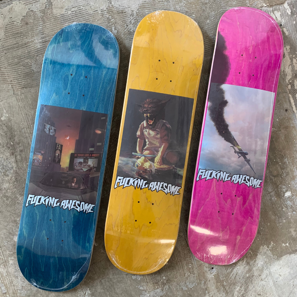 Fucking Awesome Skateboard Decks? They're Fucking Awesome! | The Vines  Supply Co