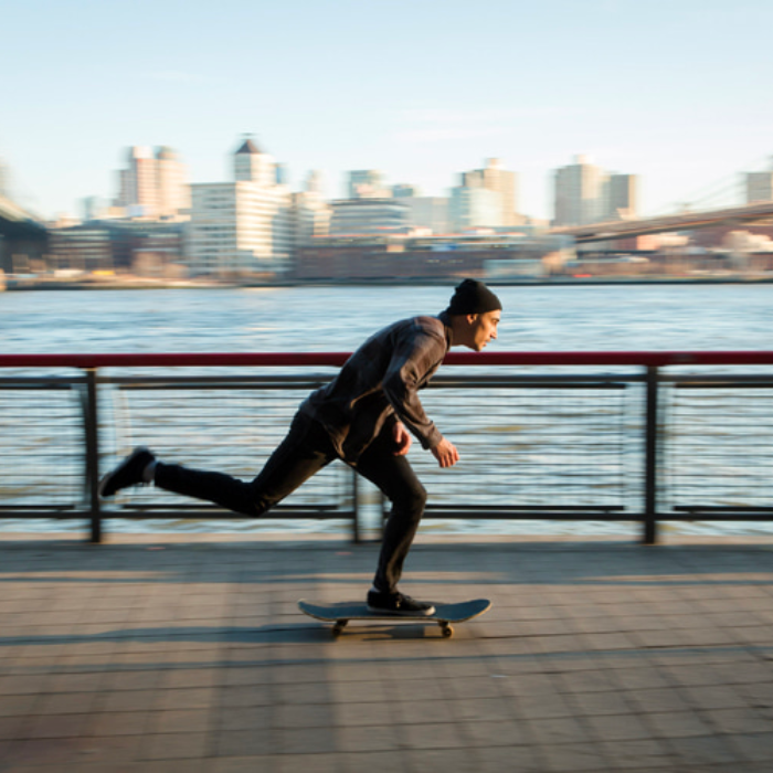 Learning to Skateboard