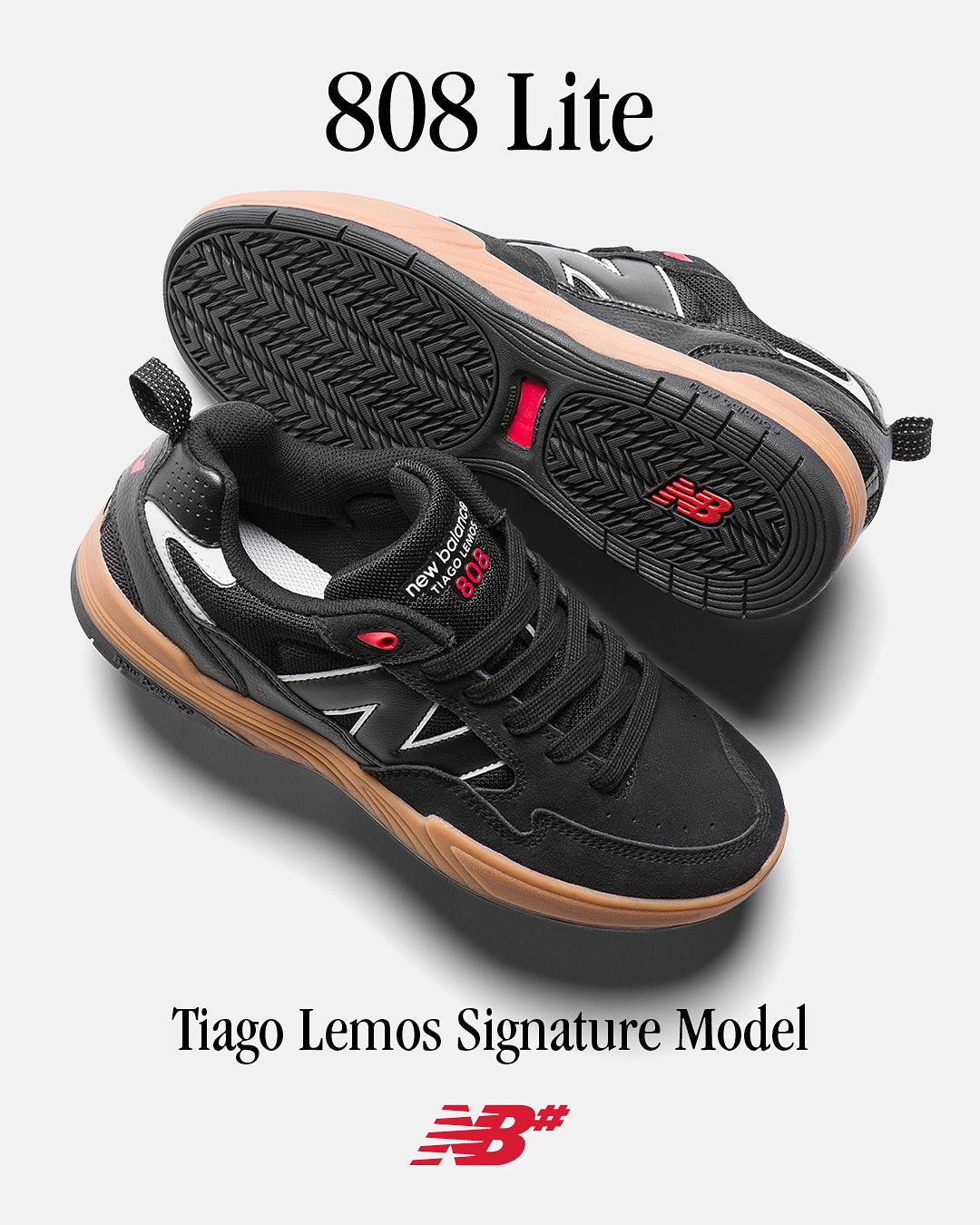 New Balance Numeric Tiago Lemos 808 Lite Skate Shoes