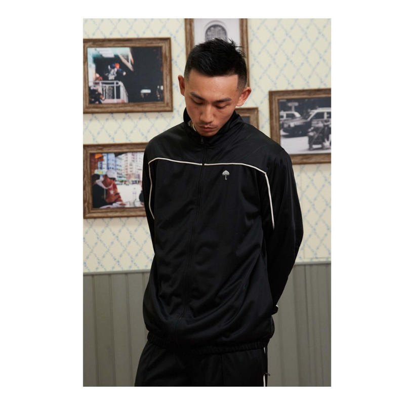 Helas Pressing Tracksuit Jacket | Black