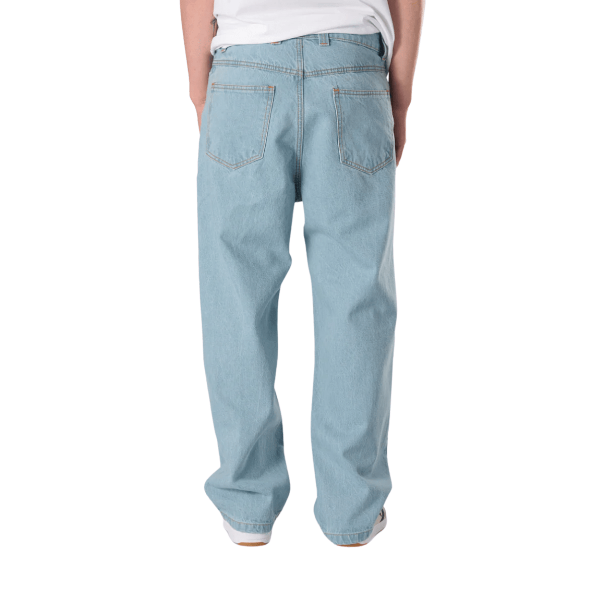 Light blue 1990s OG Baggy Jeans by 1990s, featuring a relaxed fit and classic denim wash.