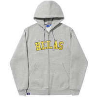 Helas Campus Full Zip Hoodie | Heather Grey