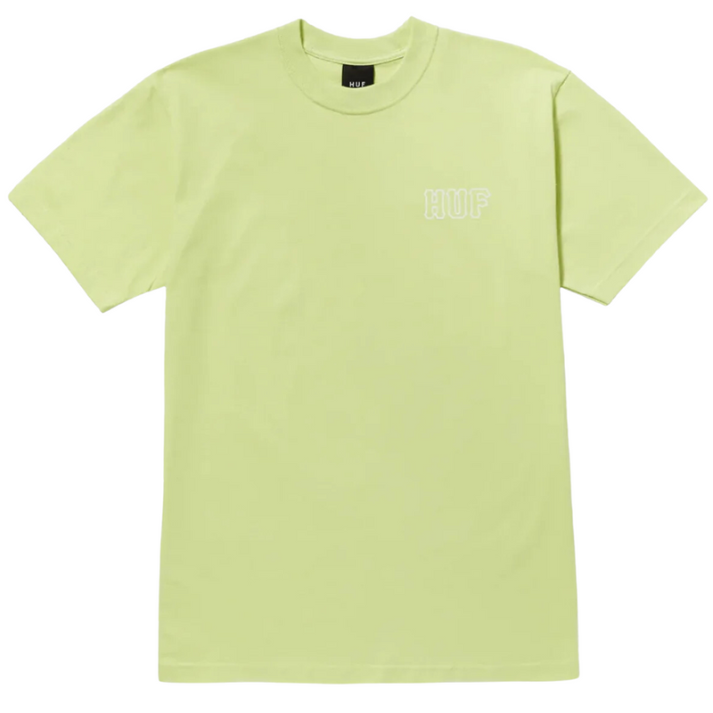 HUF Set S/S T-Shirt | Lime - The Vines Supply Co