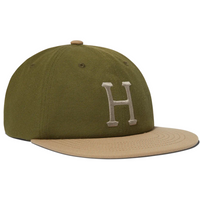 HUF Set Classic H 6 Panel Cap | Olive