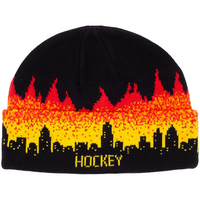 Hockey Lights Out Beanie | Black