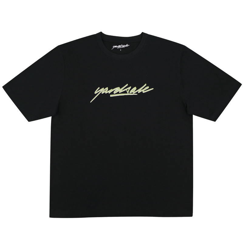 Yardsale Yardsale Script T-Shirt | Black | The Vines
