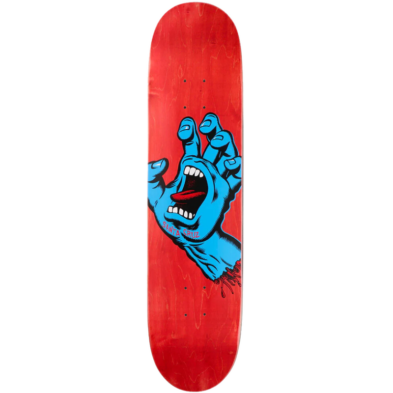 Santa Cruz Screaming Hand Skateboard Deck | 8" - The Vines Supply Co