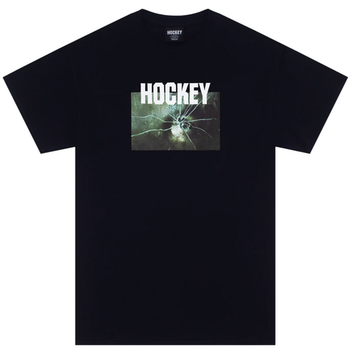 Hockey Thin Ice T-Shirt | Black - The Vines Supply Co