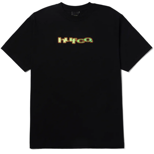 HUF Club House T-Shirt | Black - The Vines Supply Co
