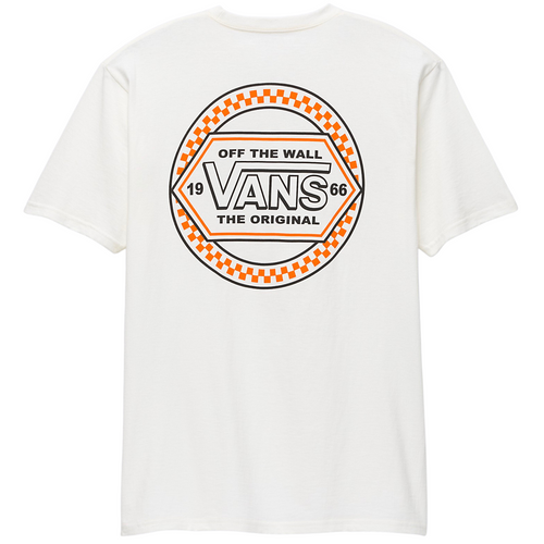 Vans Vans Circle Checker Drop V T-Shirt | Marshmallow | The Vines
