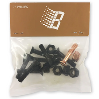 Bronze 56K Hardware Phillips Skateboard Bolts