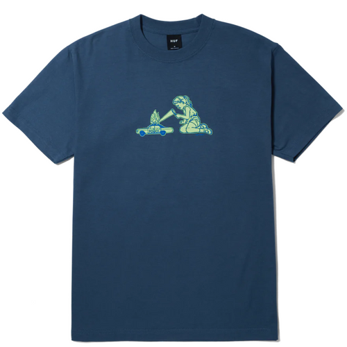 HUF Playtime T-Shirt | Slate Blue - The Vines Supply Co