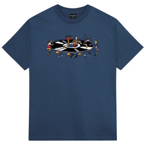 Pass~Port Lazy Susan T-Shirt | Harbour Blue - The Vines Supply Co