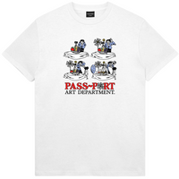 Pass~Port Art Dept. T-Shirt | White