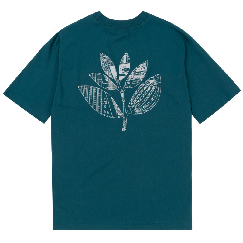 Magenta Skateboards Aerial T-Shirt | Petrol Blue - The Vines Supply Co