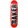 Baker Brand Logo Black Skateboard Deck | 8.38"