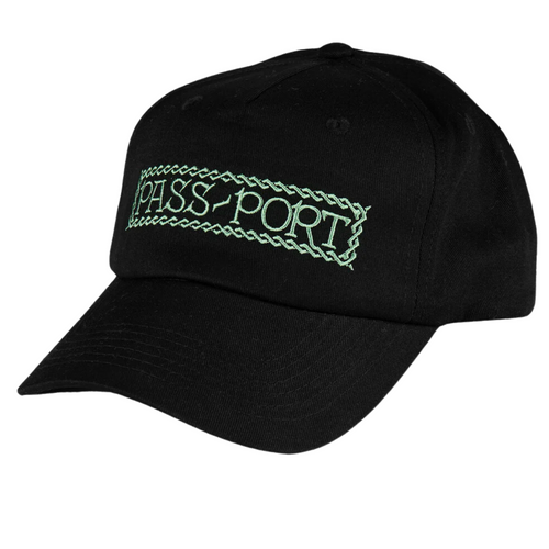 Pass~Port Invasive Logo Freight Cap | Black - The Vines Supply Co