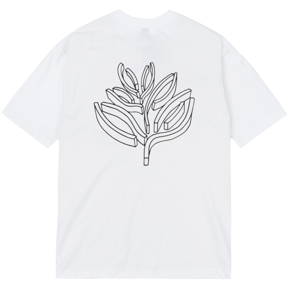 Magenta Skateboards Brutalista T-Shirt | White - The Vines Supply Co