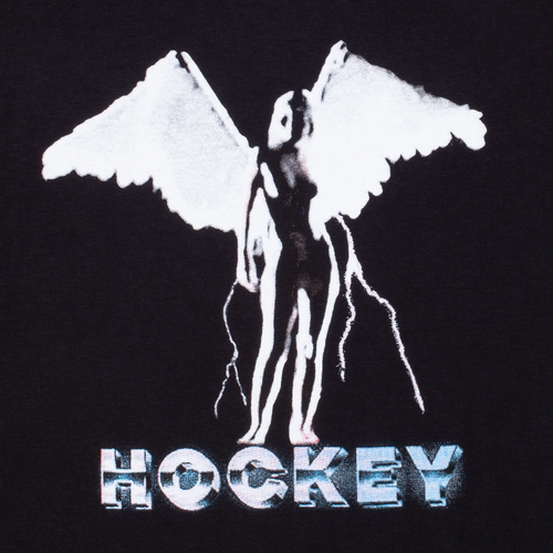 Hockey Angel T-Shirt | Black - The Vines Supply Co