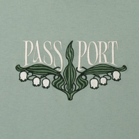 Pass~Port Lily of The Valley T-Shirt | Stonewash Green