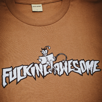 Fucking Awesome Sam Hill T-Shirt | Brown