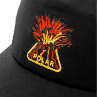 Polar Skate Co Volcano Jake Cap | Black