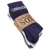 Pass~Port Hi Sox 3 Pack Socks | Navy, White & Grey