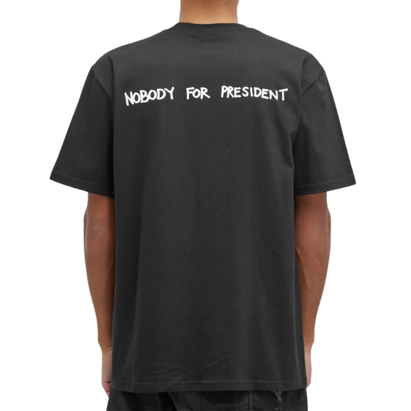 Fucking Awesome Nobody For President T-Shirt | Black