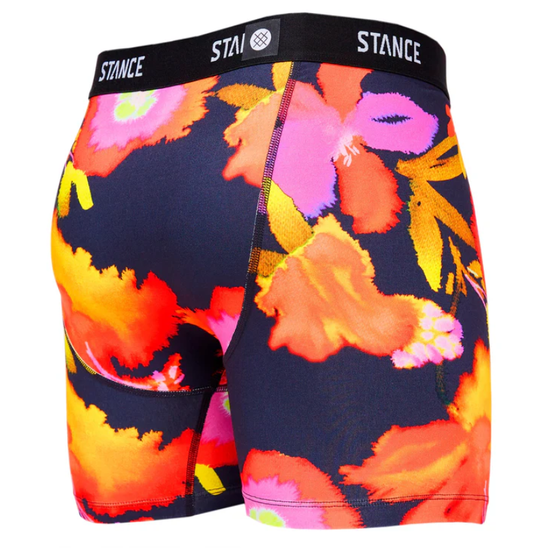 Stance Watered Boxer Brief | Black