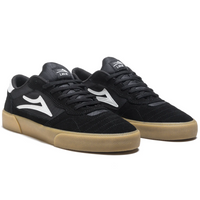 Lakai Cambridge Suede Skate Shoe | Black & Gum