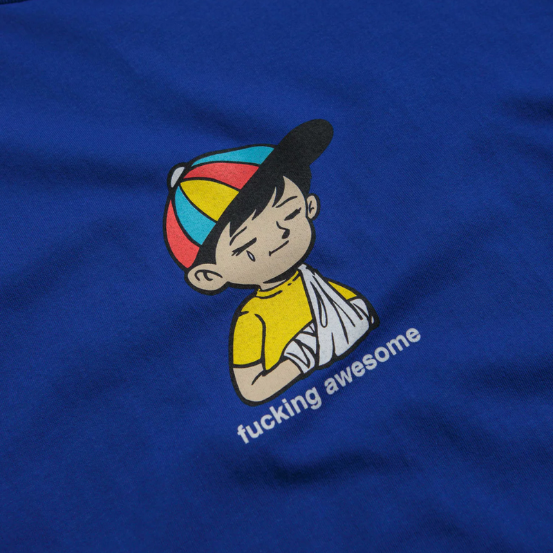 Fucking Awesome Wanto Kid T-Shirt | Royal Blue - The Vines Supply Co
