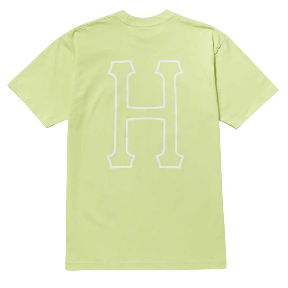 HUF Set S/S T-Shirt | Lime - The Vines Supply Co