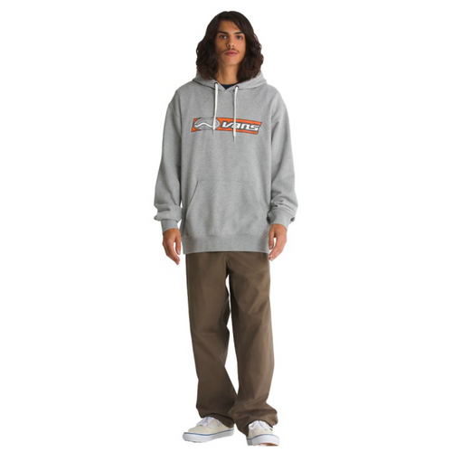 Vans Skate Classics Loose Hoodie | Cement Heather Grey - The Vines Supply Co