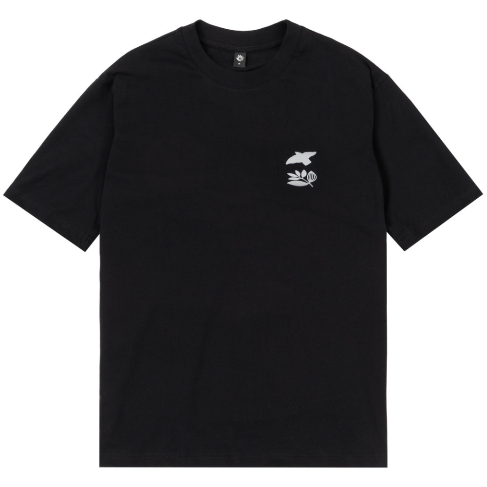 Magenta Skateboards Aerial T-Shirt | Black - The Vines Supply Co