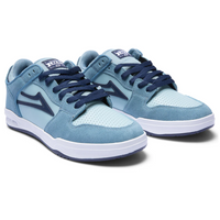 Lakai Telford Low Skate Shoes | Light Blue