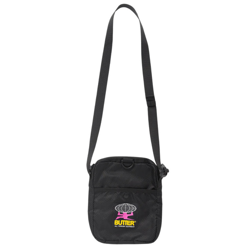 Butter Goods Ripstop Side Bag | Black - The Vines Supply Co