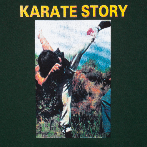 Hockey Hockey Karate Story Hoodie | Forest Green Hoodies | The Vines