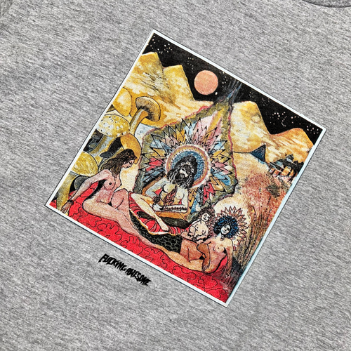 Fucking Awesome Fucking Awesome Moon Birth T-Shirt | Grey Tees | The Vines