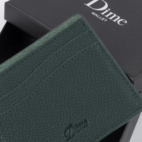 Dime MTL Dime MTL Studded Bifold Wallet | Forest Green Wallets | The Vines