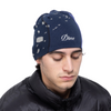 Dime MTL Reverse Stitch Skully Beanie | Navy