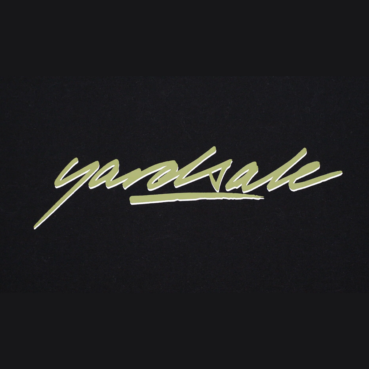 Yardsale Yardsale Script T-Shirt | Black | The Vines