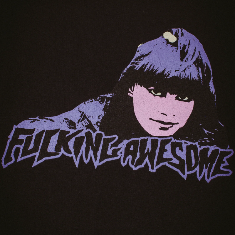 Fucking Awesome Strawberry Switchblade T-Shirt | Black