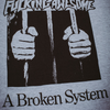 Fucking Awesome Broken System T-Shirt | Grey Heather - The Vines Supply Co