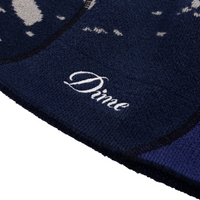 Dime MTL Reverse Stitch Skully Beanie | Navy